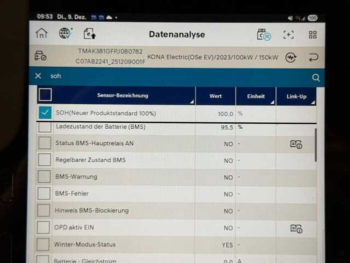 Hyundai KONA EV Trend +SOH100%+Winterräder+Navi Paket+