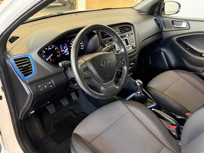Hyundai i20 blue 1.0 T-GDI Passion